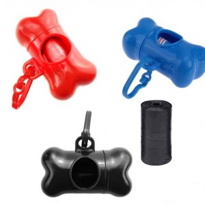 BOLSAS HIGIÉNICAS PERROS DISPENSADOR HUESO