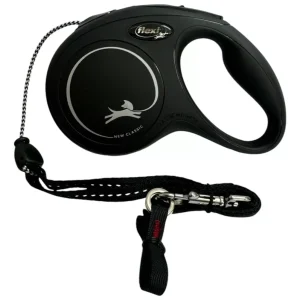 RETRÁCTIL FLEXI NEGRO PARA PERROS