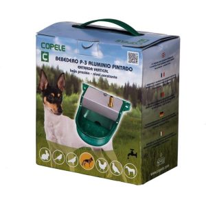 ABREVADERO AUTOMÁTICO PARA PERRO Y GATO PINTURA VERTICAL COPELE P-3