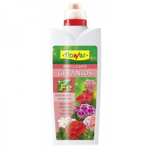 FLOW. ABONO LÍQUIDO GERANIOS 1L
