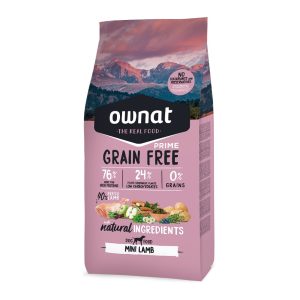 OWNAT MINI GRAIN FREE PRIME PIENSO DE CORDERO