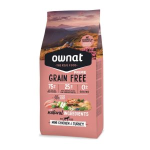 OWNAT MINI PRIME GRAIN FREE POLLO Y PAVO