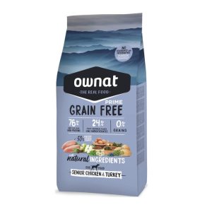 OWNAT SENIOR PRIME GRAIN FREE POLLO Y PAVO
