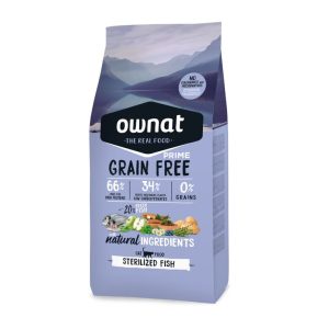 OWNAT PRIME GRAIN FREE ESTERILIZADO PESCADO