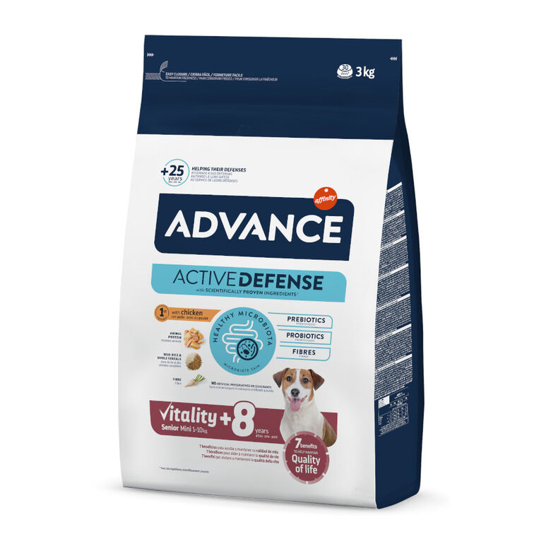 Advance Senior Mini +8 Pollo y Arroz 3KG