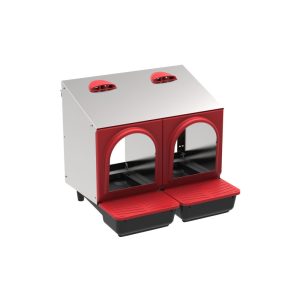 Ponedero Interior Metalico Platinum 2 Departamentos COPELE