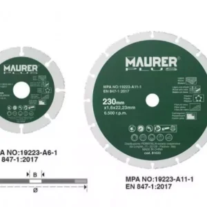 DISCO TAGLIO UNIVERSALE PER LEGNO MAURER PLUS MISURA