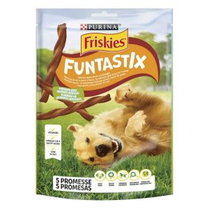 FRISKIES FUNTASTIX BARRITAS DE QUESO Y BACON PARA PERROS  175GR