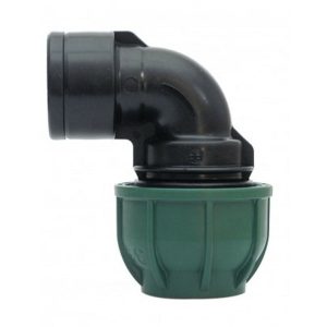 Codo Rosca De Polietileno De 40mm