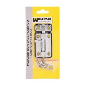 WOLFPACK LINEA PROFESIONAL PASADOR WOLFPACK BASE PLÁSTICO .COLOR PLATEADO