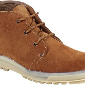 Bota Trekking En Piel Modelo Morella Color Camel Suela Antideslizante COFAN
