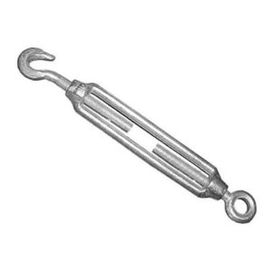 Tensor de Cable de Acero Anilla a Gancho de Rosca