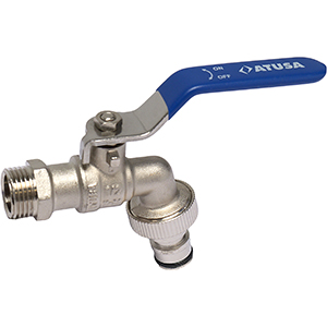 Grifo Para Manguera Inoxidable 3/4 ATUSA