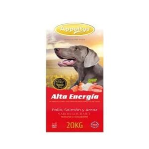 APPETTYS ALTA ENERGIA PIENSO ALTO RENDIMIENTO PARA PERROS 20 KG