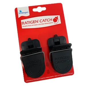 TRAMPA PLÁSTICO PARA RATAS RATIGEN 2 UNIDADES