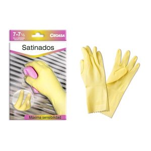 CEGASA Guantes Látex Satinados