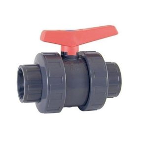 Llave Válvula Rosque de Paso de Agua PVC