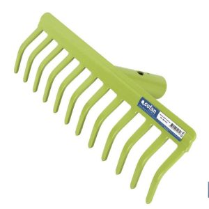 RASTRILLO JARDIN 10 PUAS COFÁN CON PALO INCORPORADO