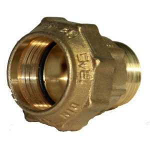 Enlace Recto Rosca Macho Latón