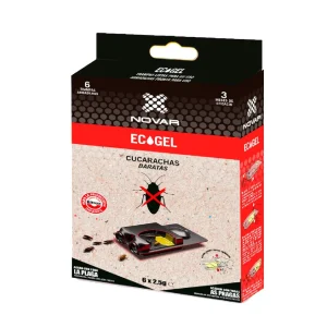 ECOGEL CUCARACHAS TRAMPA NOVAR 6 UD