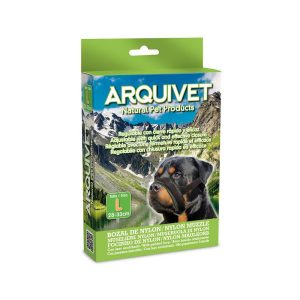 Arquivet Bozal Nylon con Lazo Acolchado para Perros