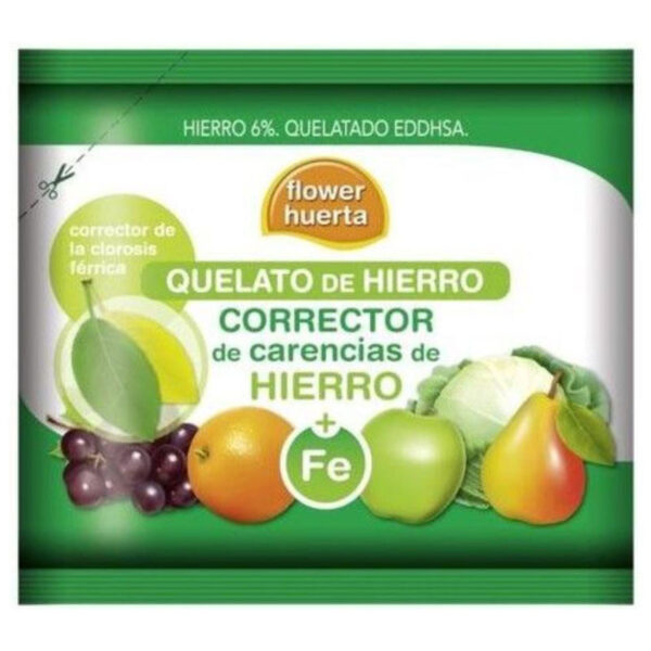 Nutrisol Quelato de hierro 30gr Flower Huerta
