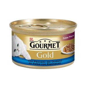 Gold Doble Placer Con Pescado Del Océano 85g