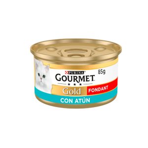 Gourmet Gold Fondant con Atún en paté lata para gatos 85 GR