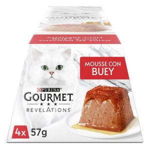 Gourmet Revelations Buey tarrina en mousse 4 X 57G