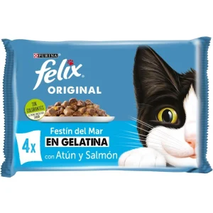 FELIX® Original Festín del Mar en Gelatina 4*85GR