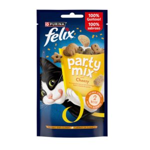 Felix Party Mix Queso Bocaditos para gatos 60 GR